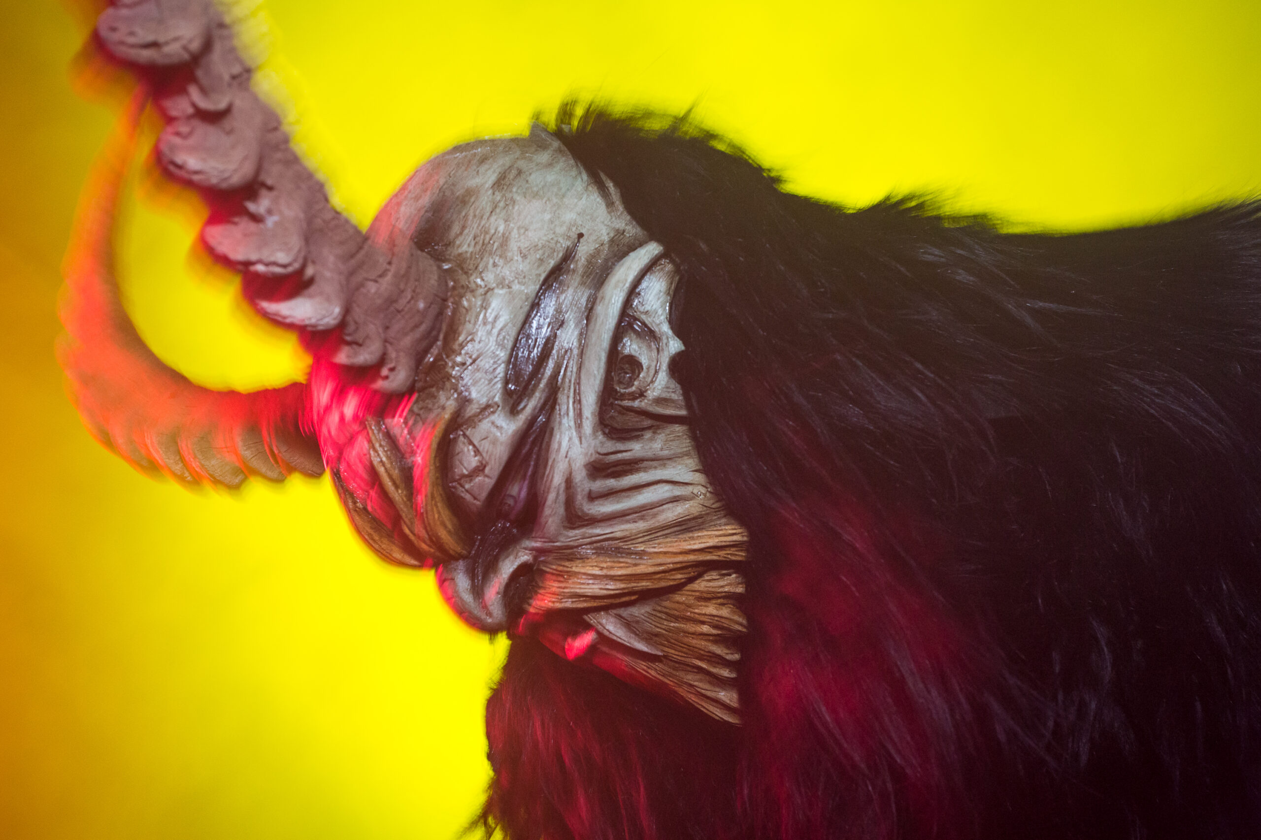 Krampus seitliche Ansicht